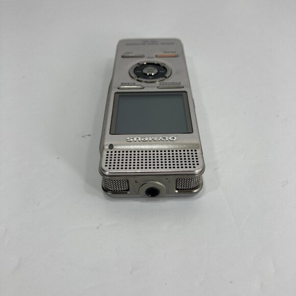 Olympus Digital Voice Recorder DM-420 Silver Handheld 2GB Internal Memory TESTED - Picture 7 of 8